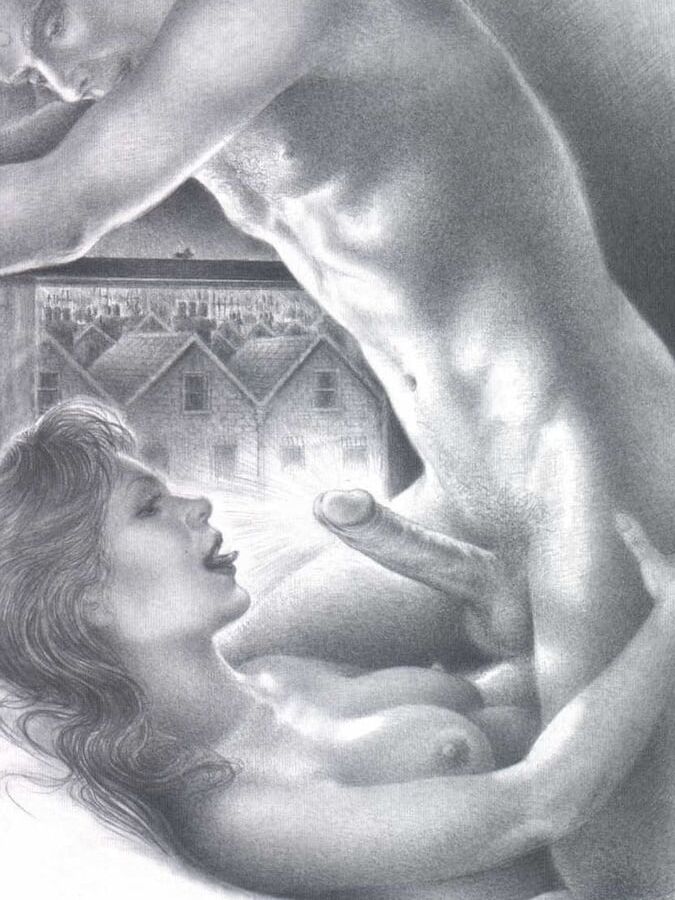 Black &amp; White Erotic Art -
