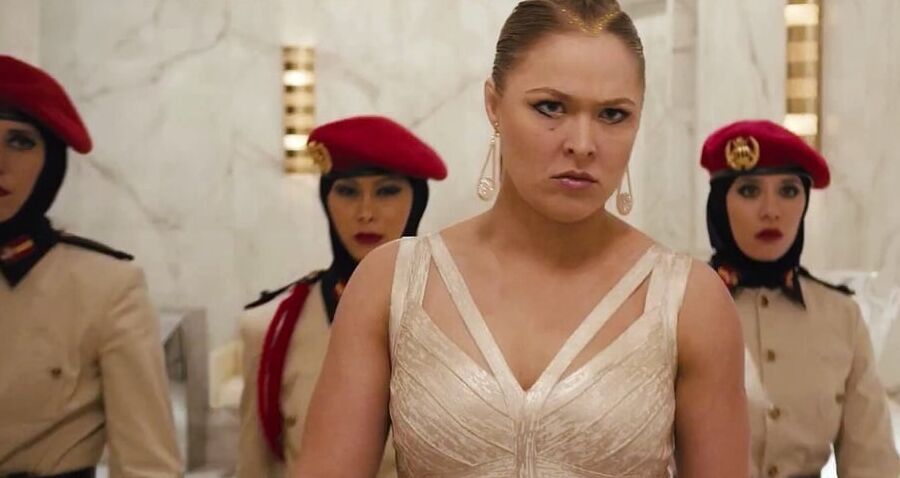 Brunette Humiliates Villainess And Her Henchwomen