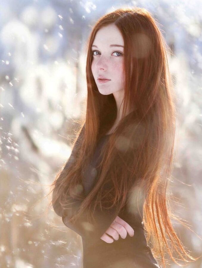 beautiful faces (white redhead)