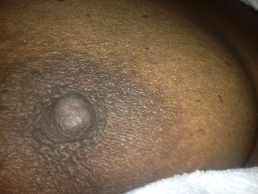 Ebony Wife&;s Nice Tits