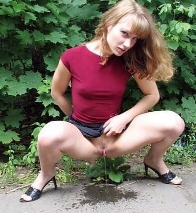 pissing