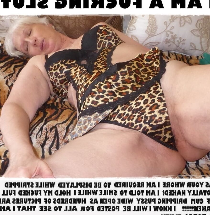 Mature sue, is a slut