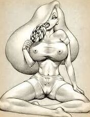 Drawing sluts in black and white