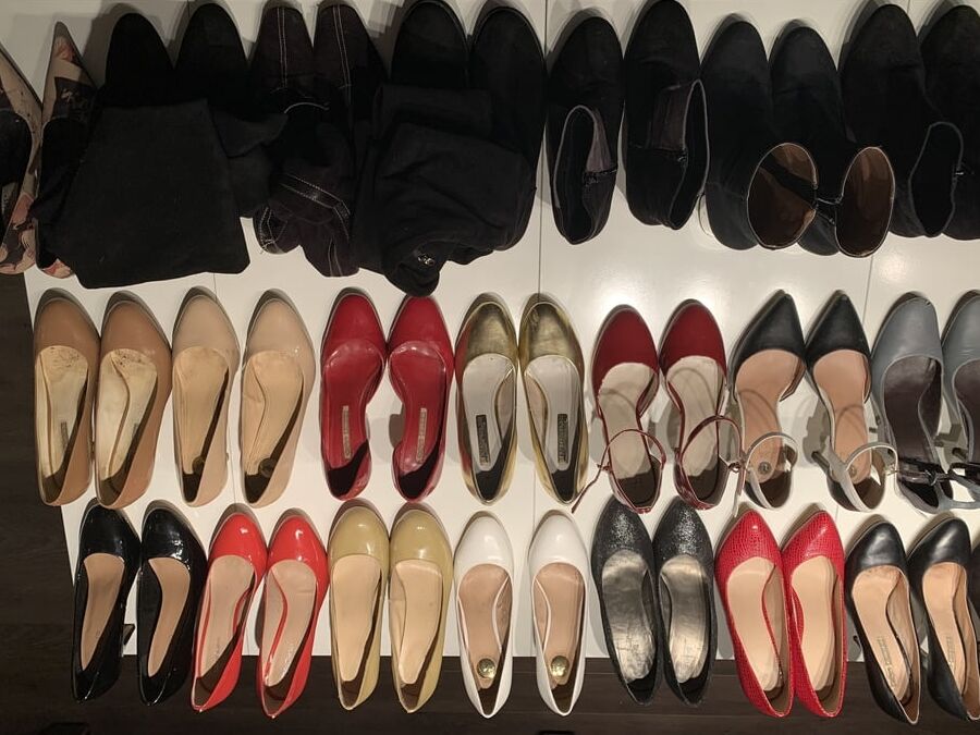 High Heels collection of my wife
