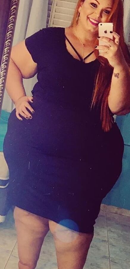 Sexy cute latin ssbbw mega hip pear Cavalli