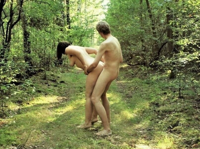 Sex in woods ands Nature Im Wald