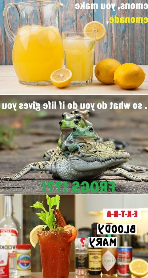 "When life gives you lemons ..."