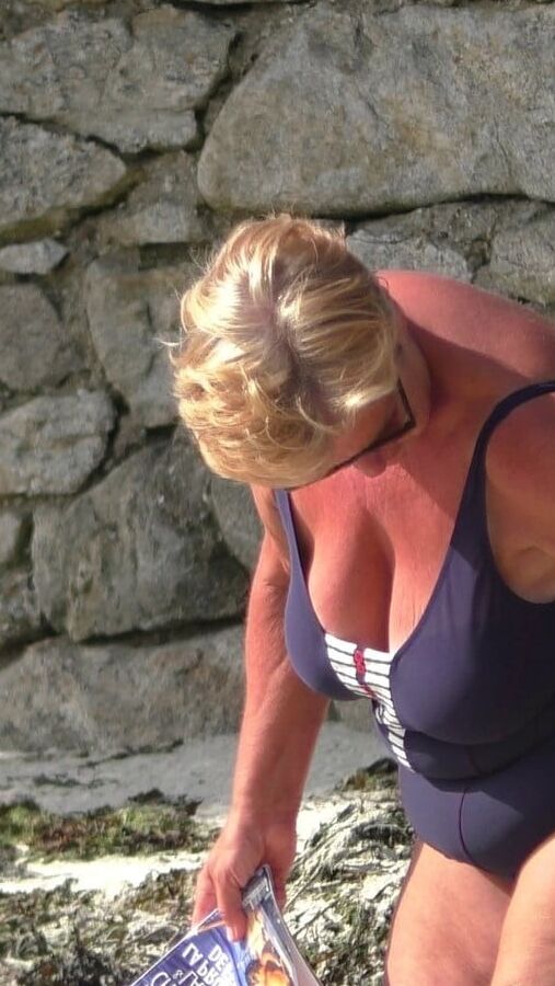 sexy blond granny