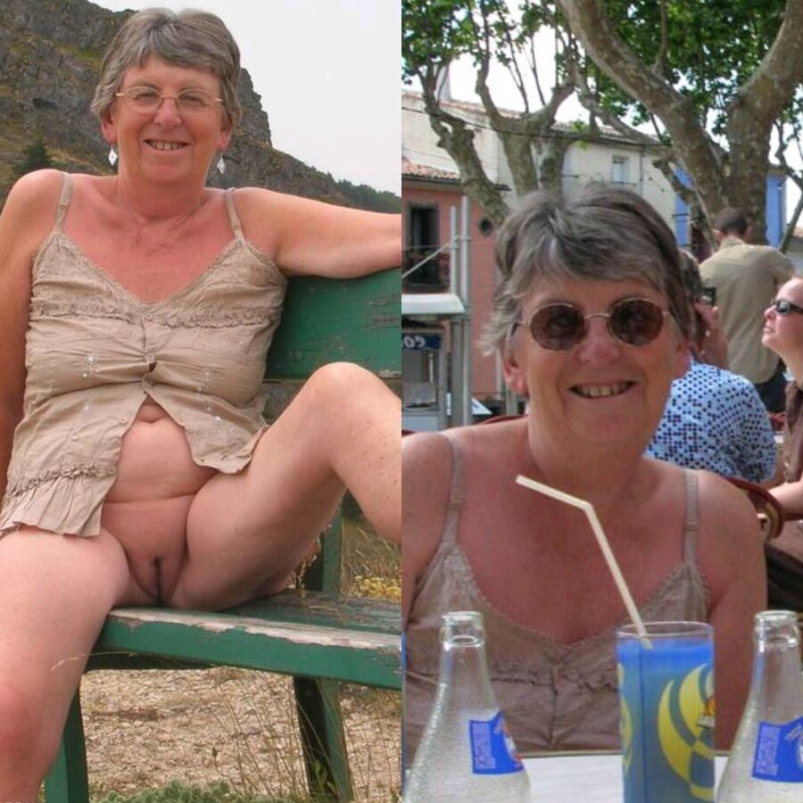 Granny shows all