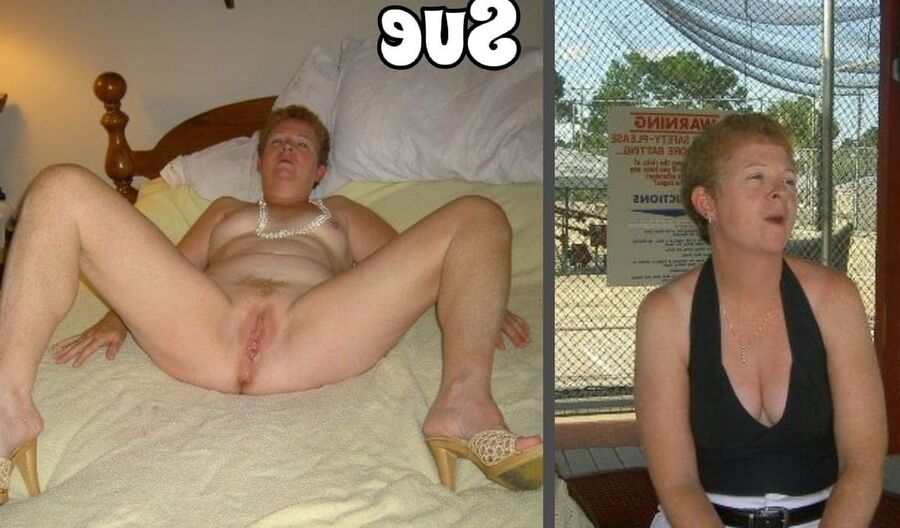 Random Whores and Sluts Dressed and Undressed