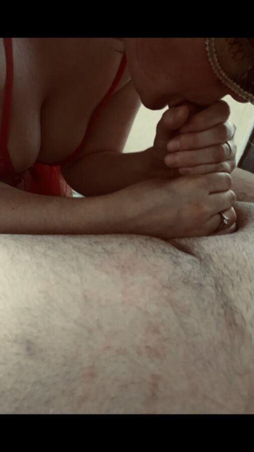 Sexy fun with my hubby :P