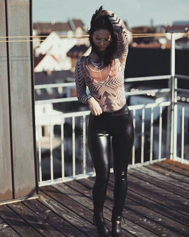 Hot leggings milf