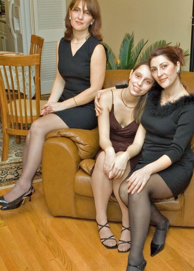 Ugly sluts in pantyhose