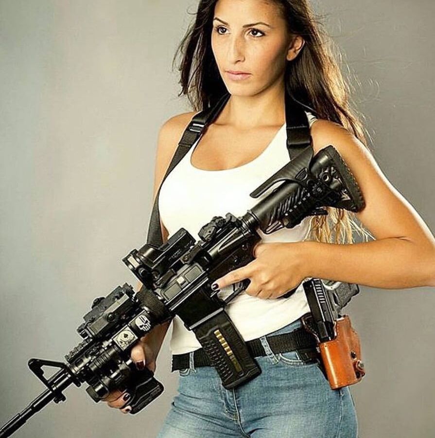 Ladies with Guns (clothed)