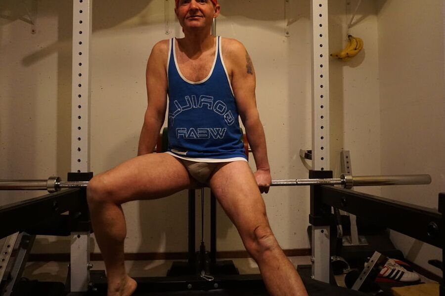 Sport pose.