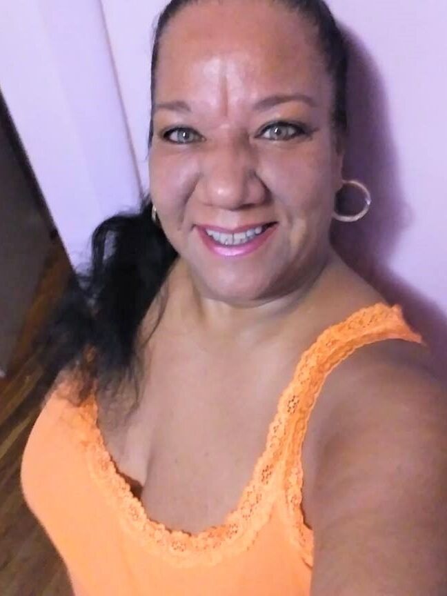 Granny face for cum splattered