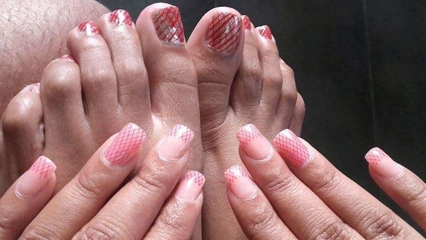 Sri Lankan fetish , long toes nails