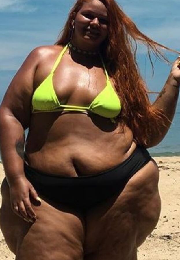 Sexy cute latin ssbbw mega hip pear Cavalli