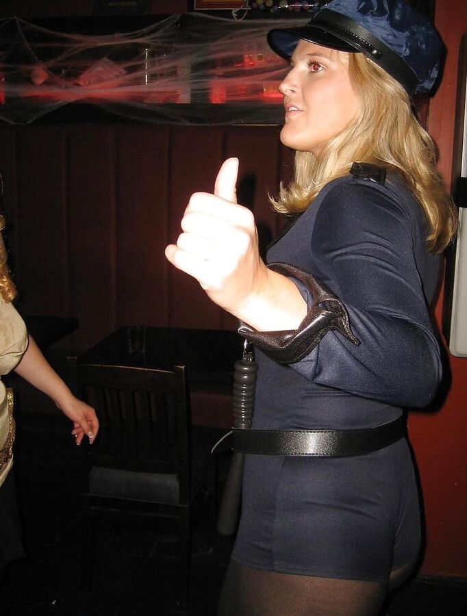 Police sexy party dress