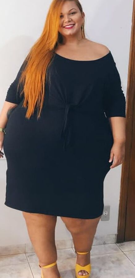 Sexy cute latin ssbbw mega hip pear Cavalli