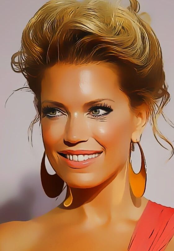 Sylvie Meis Face ( cartoon )