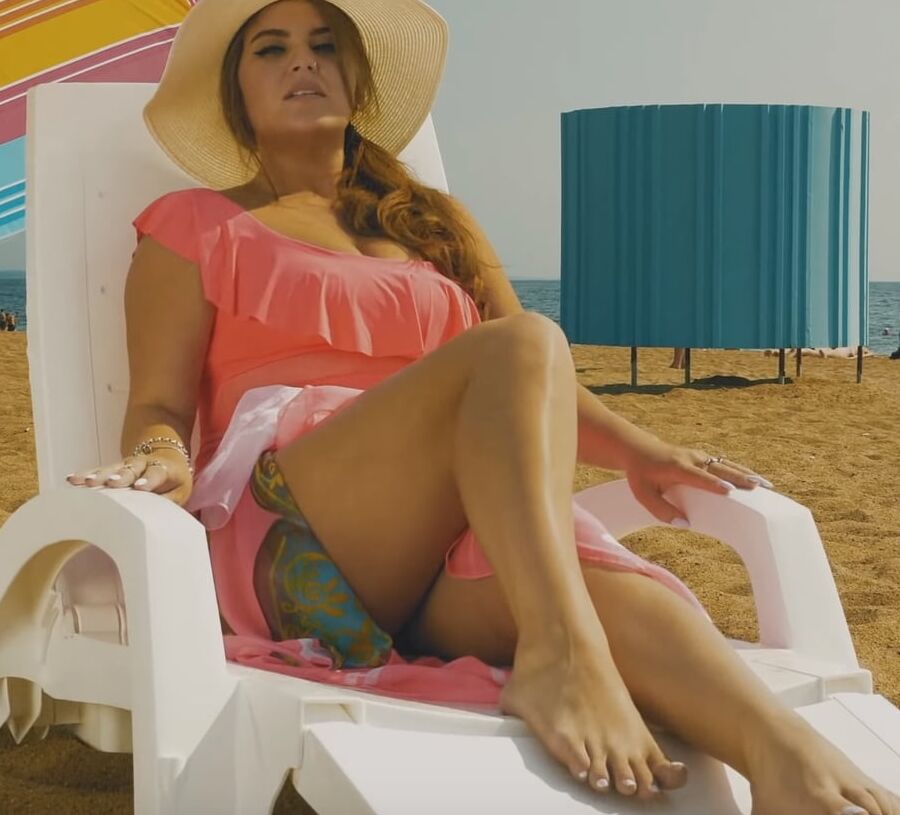 Sexy Russian singer Sonya Tayurskaya