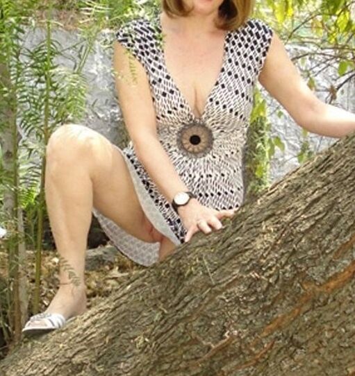 Mature upskirts