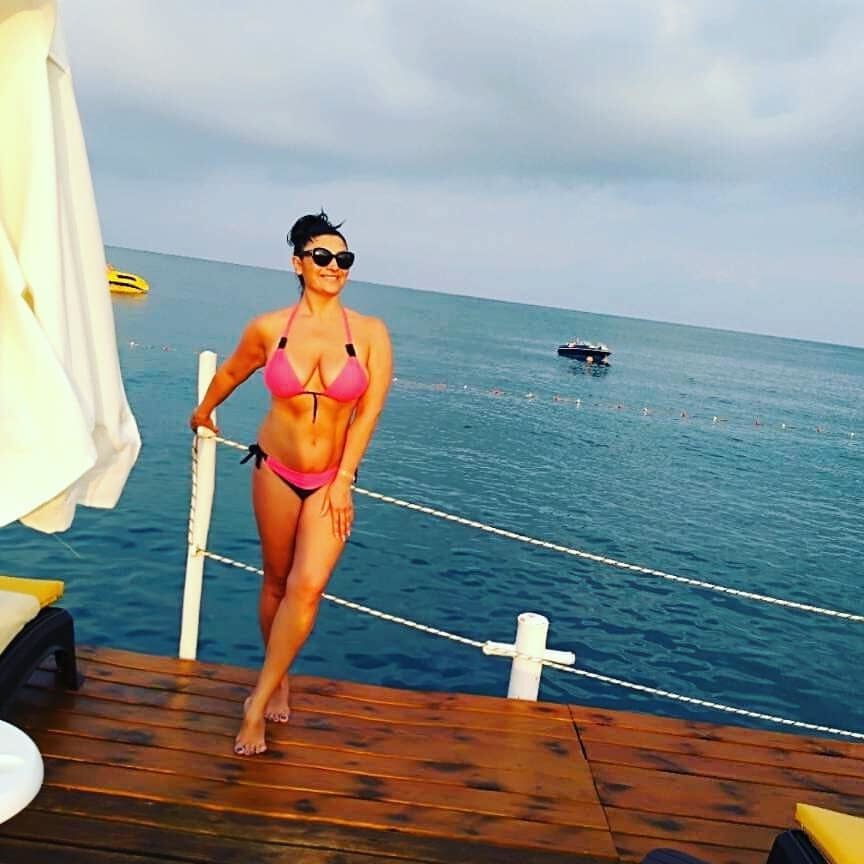 Serbian chuby whore milf big natural tits Gordana Colic
