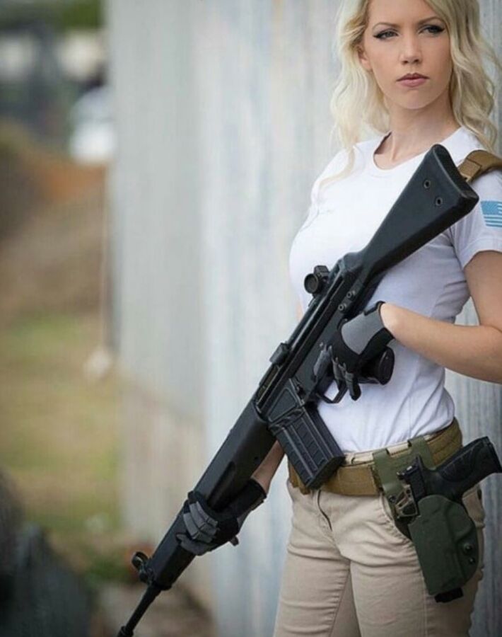 Ladies with Guns (clothed)