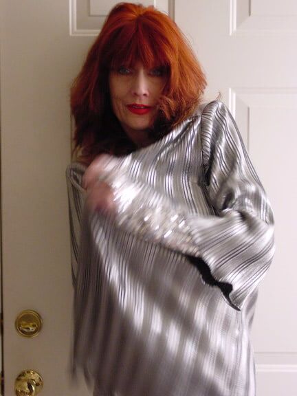 Mature red head granny