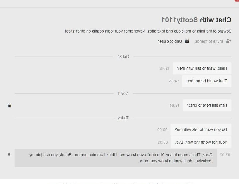 How to get blocked Examples