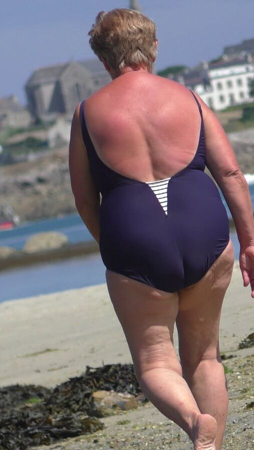 sexy blond granny