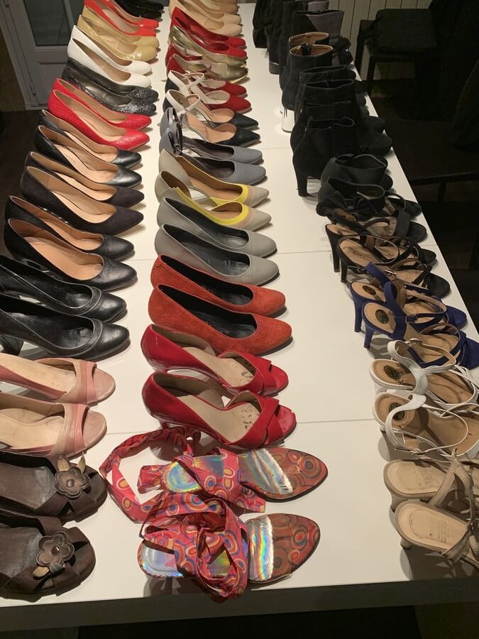 High Heels collection of my wife