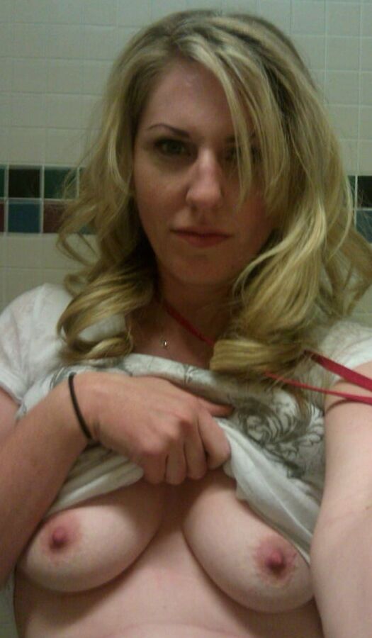 Sexy blonde wife