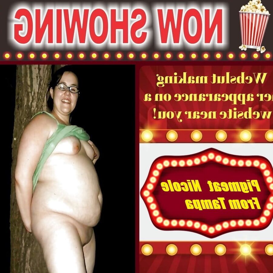 Fat fuck pig Nicole exposed