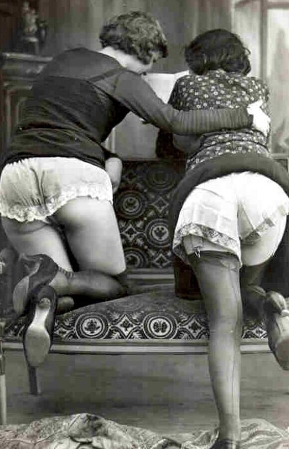 Vintage nudes panties