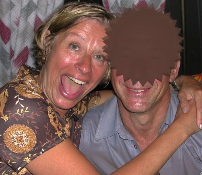 Sylvie avec des amis