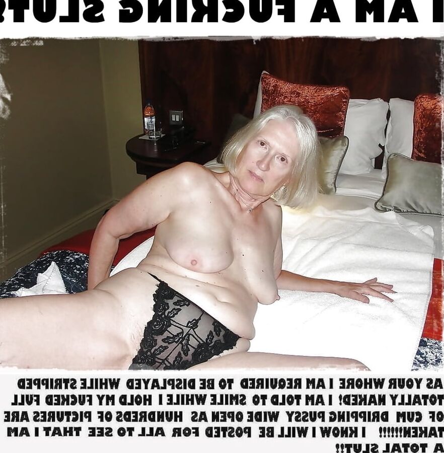 Mature sue, is a slut