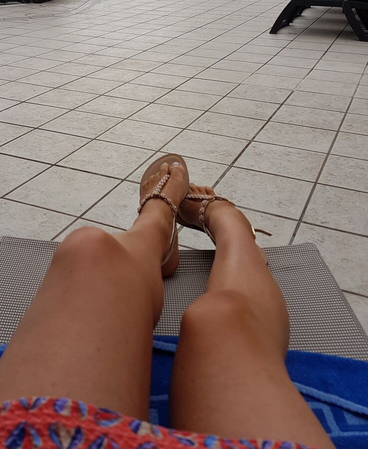 My wife&;s sexy legs and feet