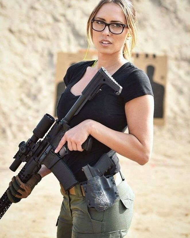 Ladies with Guns (clothed)