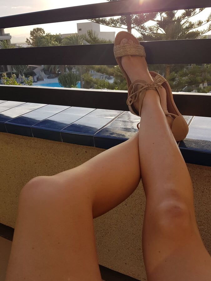 My wife&;s sexy legs and feet