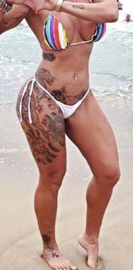 Primas na praia