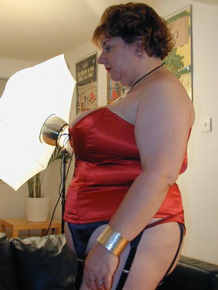 Chrisg Red Corset