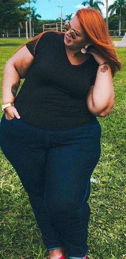Sexy cute latin ssbbw mega hip pear Cavalli