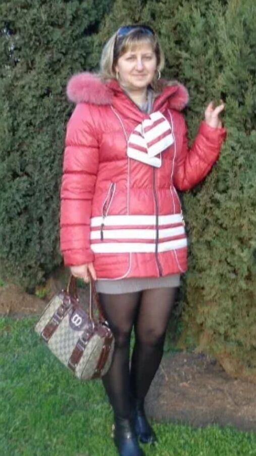 Slut friends pantyhose top