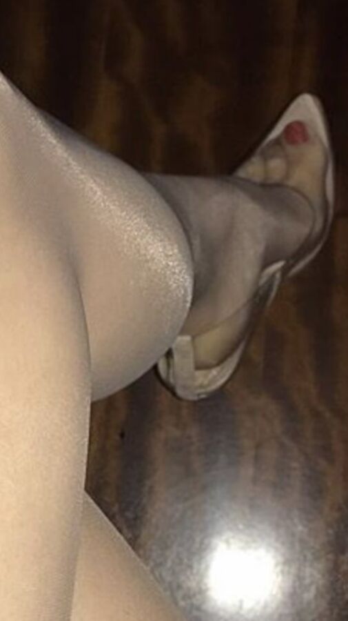 My fabulous new hold ups and heels