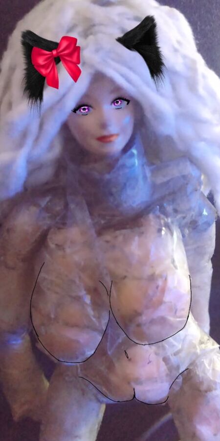 Sakura Rose (Mini Barbie figure sex doll)