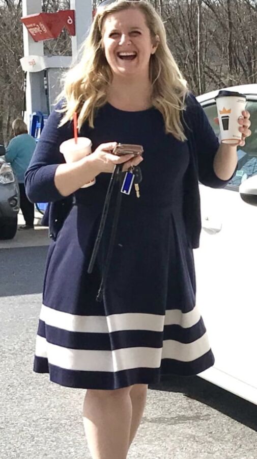 Thick legs beautiful plus size blonde