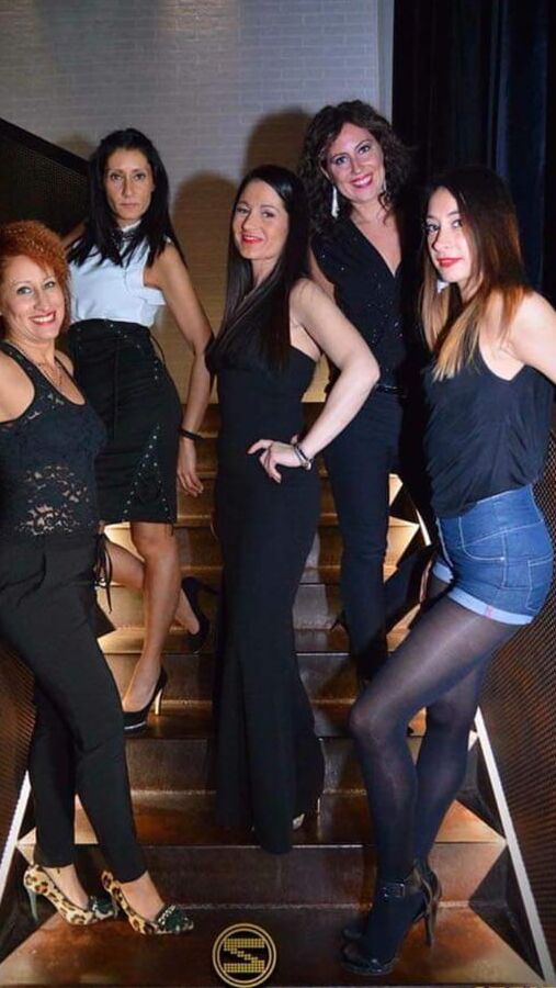 Slut friends pantyhose top