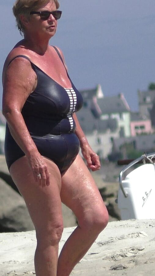 sexy blond granny